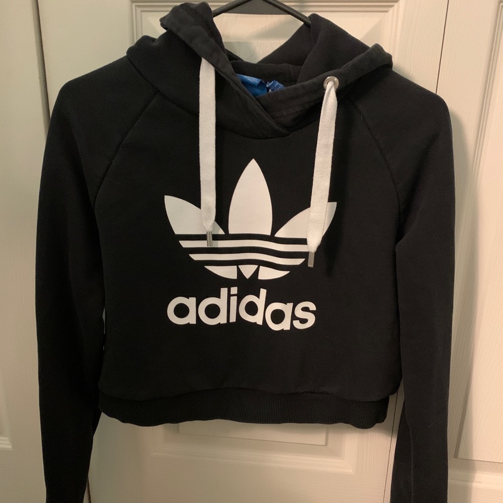 Adidas cropped hoodie